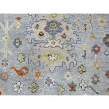 Load image into Gallery viewer, 9&#39;x11&#39;9&quot; Chrome, Extra Soft Wool, Hand Knotted, Oushak Design, Supple Collection, Soft And Vibrant Pile, Oriental Rug FWR507390
