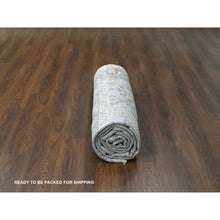 Load image into Gallery viewer, 9&#39;x11&#39;9&quot; Chrome, Extra Soft Wool, Hand Knotted, Oushak Design, Supple Collection, Soft And Vibrant Pile, Oriental Rug FWR507390