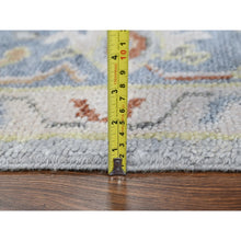 Load image into Gallery viewer, 9&#39;x11&#39;9&quot; Chrome, Extra Soft Wool, Hand Knotted, Oushak Design, Supple Collection, Soft And Vibrant Pile, Oriental Rug FWR507390