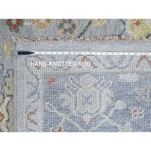 Load image into Gallery viewer, 9&#39;x11&#39;9&quot; Chrome, Extra Soft Wool, Hand Knotted, Oushak Design, Supple Collection, Soft And Vibrant Pile, Oriental Rug FWR507390