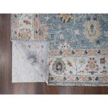 Load image into Gallery viewer, 8&#39;9&quot;x12&#39; Nimbus Gray, Oushak Design, Supple Collection Thick And Plush, Natural Wool Hand Knotted, Tone On Tone, Oriental Rug FWR509328