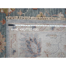 Load image into Gallery viewer, 8&#39;9&quot;x12&#39; Nimbus Gray, Oushak Design, Supple Collection Thick And Plush, Natural Wool Hand Knotted, Tone On Tone, Oriental Rug FWR509328