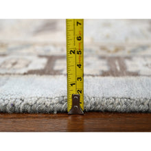 Load image into Gallery viewer, 14&#39;x17&#39;10&quot; Boothbay Gray, Natural Dyes, Denser Weave, Organic Wool, Hand Knotted Persian Village Inspired Geometric Elements Design, Oriental Oversized Rug FWR509544