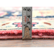 Load image into Gallery viewer, 6&#39;1&quot;x9&#39;2&quot; Imperial Red, Afghan Peshawar With Large Medallion Heriz Design, Natural Dyes, Densely Woven, Soft Wool, Hand Knotted, Oriental Rug FWR510138