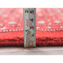Load image into Gallery viewer, 10&#39;1&quot;x14&#39;7&quot; Hibiscus Red, Princess Bokara With All Over Medallions, Natural Dyes, Extra Soft Wool, Hand Knotted Oriental Rug FWR511212