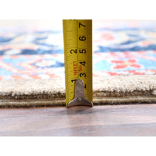 Load image into Gallery viewer, 9&#39;x11&#39;9&quot; Tortilla Brown, Natural Dyes, Natural Wool, Hand Knotted, Dense Weave, Afghan Peshawar With Serapi Heriz Design, Oriental Rug FWR513804