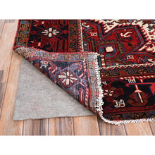 Load image into Gallery viewer, 9&#39;9&quot;x13&#39;3&quot; Imperial Red, Semi Antique Persian Heriz, Good Condition, Distressed Look, Pure Wool, Hand Knotted, Oriental Rug FWR514092