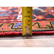 Load image into Gallery viewer, 9&#39;9&quot;x13&#39;3&quot; Imperial Red, Semi Antique Persian Heriz, Good Condition, Distressed Look, Pure Wool, Hand Knotted, Oriental Rug FWR514092