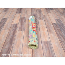 Load image into Gallery viewer, 2&#39;x2&#39;10&quot; Candy Red, Vegetable Dyes, Flat Weave, Reversible, Afghan Kilim With Geometric Pattern, Natural Wool, Hand Woven, Oriental Rug FWR514512