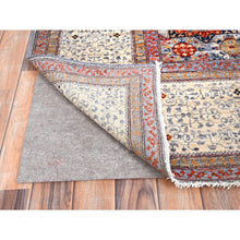Load image into Gallery viewer, 8&#39;10&quot;x12&#39; Candy Red, Natural Wool, 200 Kpsi, 14th Century Mamluk Dynasty Pattern, Vegetable Dyes, Hand Knotted, Oriental Rug FWR515226