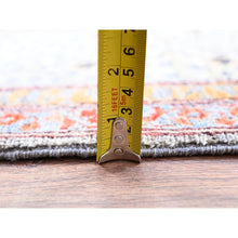 Load image into Gallery viewer, 8&#39;10&quot;x12&#39; Candy Red, Natural Wool, 200 Kpsi, 14th Century Mamluk Dynasty Pattern, Vegetable Dyes, Hand Knotted, Oriental Rug FWR515226