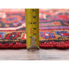 Load image into Gallery viewer, 8&#39;4&quot;x10&#39;3&quot; Vermilion Red, Hand Knotted Semi Antique Persian All Wool Heriz, Good Condition, Sides And Ends Secured And Professionally Cleaned, Oriental Rug FWR515430