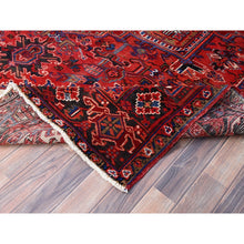 Load image into Gallery viewer, 8&#39;x10&#39;8&quot; Airbnb Red, Vintage Persian Heriz, Good condition, Cleaned, Abrash, Sides and Ends Professionally Secured, Hand Knotted, Oriental Rug FWR515610