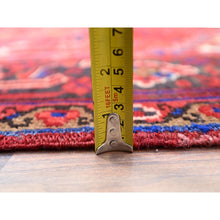 Load image into Gallery viewer, 8&#39;x10&#39;8&quot; Airbnb Red, Vintage Persian Heriz, Good condition, Cleaned, Abrash, Sides and Ends Professionally Secured, Hand Knotted, Oriental Rug FWR515610