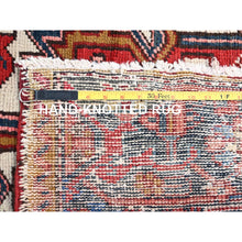 Load image into Gallery viewer, 7&#39;9&quot;x11&#39;1&quot; Husker Red, Semi Antique Persian Heriz, Hand Knotted, Pure Wool, Great Condition, Sides And Ends Professionally Secured, Cleaned, Oriental Rug FWR515622
