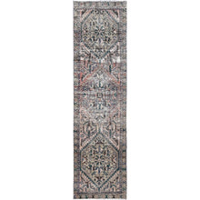Load image into Gallery viewer, 2&#39;8&quot;x10&#39; Desert Sand Brown, Hand Knotted Abrash Semi Antique Northwest Persian, Professionally Cleaned and Secured Sides and Ends, Distressed Evenly Worn, Natural Wool, Mint Condition and Sheared Low, Wide and Long Runner, Oriental Rug FWR516072