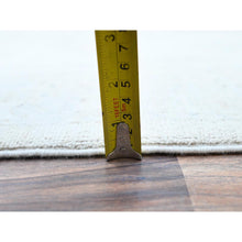 Load image into Gallery viewer, 10&#39;x13&#39;7&quot; Promenade White, Hand Knotted, Geometric Pattern, Soft To The Touch, Luxurious Wool, White Wash Peshawar, Chobi Oriental Rug FWR519066