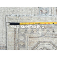 Load image into Gallery viewer, 10&#39;x13&#39;6&quot; Honeydew White, Khotan Design, White Wash Peshawar With Faded Colors, All Natural Wool, Hand Knotted, Natural Dyes, Oriental Rug FWR519126