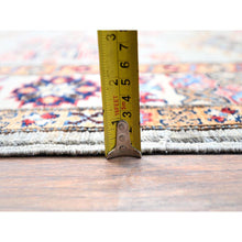 Load image into Gallery viewer, 5&#39;x7&#39;1&quot; Stardew Gray, Hand Knotted, Denser Weave Afghan Super Kazak Vibrant Wool, Natural Dyes, All Over Pattern, Oriental Rug FWR519432
