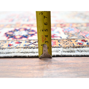 5'x7'1" Stardew Gray, Hand Knotted, Denser Weave Afghan Super Kazak Vibrant Wool, Natural Dyes, All Over Pattern, Oriental Rug FWR519432
