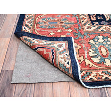 Load image into Gallery viewer, 12&#39;x17&#39;6&quot; Dallas Cowboys Blue With Indian Red, Aryana Bidjar Garus Design, Vegetable Dyes, Pure Wool, Hand Knotted, Oversized Oriental Rug FWR519438