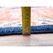 Load image into Gallery viewer, 12&#39;x17&#39;6&quot; Dallas Cowboys Blue With Indian Red, Aryana Bidjar Garus Design, Vegetable Dyes, Pure Wool, Hand Knotted, Oversized Oriental Rug FWR519438