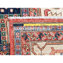 Load image into Gallery viewer, 10&#39;1&quot;x14&#39; Summer Fig Red, Densely Woven, Heriz All Over Design, Vegetable Dyes, Hand Knotted, Organic Wool, Oriental Rug FWR519456