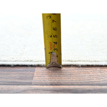 Load image into Gallery viewer, 8'1"x10' Icy Gray, Hand Knotted, Soft To The Touch, Pure Wool, Afghan White Washed Peshawar, Geometric Design Oriental Rug FWR520254