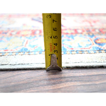 Load image into Gallery viewer, 8&#39;8&quot;x12&#39;2&quot; Suppernova Gray With Supper White, Vegetable Dyes, All Wool, Densely Woven Afghan Super Kazak, All Over Geometric Motifs, Hand Knotted, Oriental Rug FWR520272