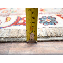 Load image into Gallery viewer, 8&#39;10&quot;x11&#39;7 Spanish Gray, Afghan Sultani With All Over Floral Pattern, Hand Knotted Densely Woven Pure Wool, Vegetable Dyes, Oriental Rug FWR520296