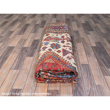 Load image into Gallery viewer, 8&#39;9&quot;x10&#39;5&quot; Lichen Blue, Multiple Borders, Compartmentation Design, Turkish Knot Geometric Pattern, Hand Knotted Small Animals And Birds Figurines, Shiny Wool, Oriental Rug FWR521862