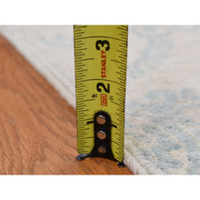 Load image into Gallery viewer, 8&#39;x10&#39;1&quot; Rose White, Tone On Tone, Soft Colors, Peshawar With Oushak Damask Borderless Scroll Design, Pure Wool, Hand Knotted, Oriental Rug FWR522054