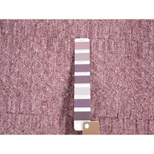Load image into Gallery viewer, 8&#39;x10&#39; Liserian Purple, Hand Loomed, Pure Wool, Tone on Tone, Oriental Rug FWR522186