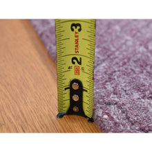 Load image into Gallery viewer, 8&#39;x10&#39; Liserian Purple, Hand Loomed, Pure Wool, Tone on Tone, Oriental Rug FWR522186