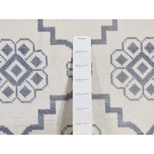 Load image into Gallery viewer, 8&#39;1&quot;x10&#39;2&quot; Ivory, Agra Mughal Dynasty Design, Cotton, Hand Knotted, Oriental Rug FWR522246