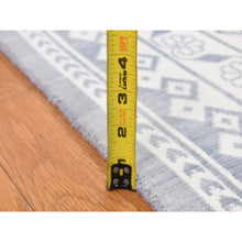 Load image into Gallery viewer, 8&#39;1&quot;x10&#39;2&quot; Ivory, Agra Mughal Dynasty Design, Cotton, Hand Knotted, Oriental Rug FWR522246