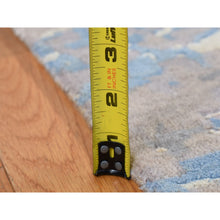 Load image into Gallery viewer, 8&#39;1&quot;x10&#39;1&quot; Rice White, Colorful Wool And Pure Silk, Erased Roman Mosaic Design, Hand Knotted, Oriental Rug FWR522282