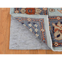 Load image into Gallery viewer, 8&#39;2&#39;&#39;x10&#39; Sage Gray, Peshawar With Antiqued Sultanabad Large Flower Design, Hand Knotted, Soft Wool, Wide Border, Oriental Rug FWR522318