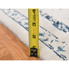Load image into Gallery viewer, 9&#39;x12&#39;1&quot; Ivory, Modern Broken Design Kashan, Wool And Silk, Hand Knotted, Oriental Rug FWR522372