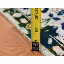 Load image into Gallery viewer, 9&#39;x12&#39;1&quot; Ivory, Sari Silk, Colorful Mamluk Design, Hand Knotted, Oriental Rug FWR522480