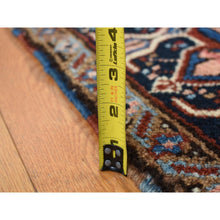 Load image into Gallery viewer, 7&#39;3&quot;x9&#39;7&quot; Fire Brick Red, Antique Persian Heriz With Fish Mahi All Over Design, Full Pile, Hand Knotted, Mint Condition, Pure Wool, Clean, Oriental Rug FWR524406