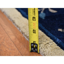 Load image into Gallery viewer, 9&#39;x14&#39;2&quot; Cream Color, Antique Chinese Peking With Butterflies, Hand Knotted, Full Pile, Pure Wool, Mint Condition, Clean And Soft, Long And Narrow, Oriental Rug FWR524412