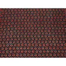 Load image into Gallery viewer, 4&#39;4&quot;x6&#39;10&quot; Yankees Blue, Antique Persian Afshar With All Over Small Repetitive Boteh Design, Mint Condition, Soft And Clean, Hand Knotted, Pure Wool, Oriental Rug FWR524424