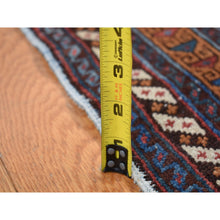 Load image into Gallery viewer, 4&#39;4&quot;x6&#39;10&quot; Yankees Blue, Antique Persian Afshar With All Over Small Repetitive Boteh Design, Mint Condition, Soft And Clean, Hand Knotted, Pure Wool, Oriental Rug FWR524424