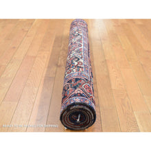 Load image into Gallery viewer, 4&#39;7&quot;x6&#39;8&quot; Barn Red, Semi Antique Persian Heriz, Mint Condition, Hand Knotted, Pure Wool, Soft And Clean, Rare Smaller Size, Oriental Rug FWR524430