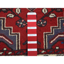 Load image into Gallery viewer, 3&#39;5&quot;x5&#39; Cardinals Red, New Bohemian Persian Malayer, Pure Wool, Tribal Design, Hand Knotted, Oriental Rug FWR524682