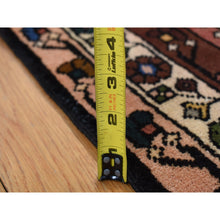 Load image into Gallery viewer, 3&#39;9&quot;x9&#39;9&quot; Redwood Red, Vintage Persian Malayer, Pure Wool, Hand Knotted, Wide Runner Oriental Rug FWR524814