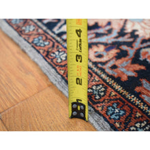 Load image into Gallery viewer, 8&#39;4&quot;x11&#39;6&quot; Old Moss Green, Rare Antique Persian Sarouk Fereghan With Medallion Design, Dense Weave, Hand Knotted, Pure Wool, Even Wear And Soft, Cleaned With Sides And Ends Professionally Secured, Oriental Rug FWR524880