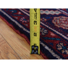 Load image into Gallery viewer, 5&#39;1&quot;x10&#39;2&quot; Mojave Desert Brown, New Persian Hamadan, Camel Hair, Pure Wool, Hand Knotted, Oriental Rug FWR525162