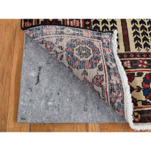 Load image into Gallery viewer, 5&#39;1&quot;x10&#39; Crimson Red, Bakhtiari Block Garden Design, Hand Knotted, Pure Wool, Oriental Rug FWR525252